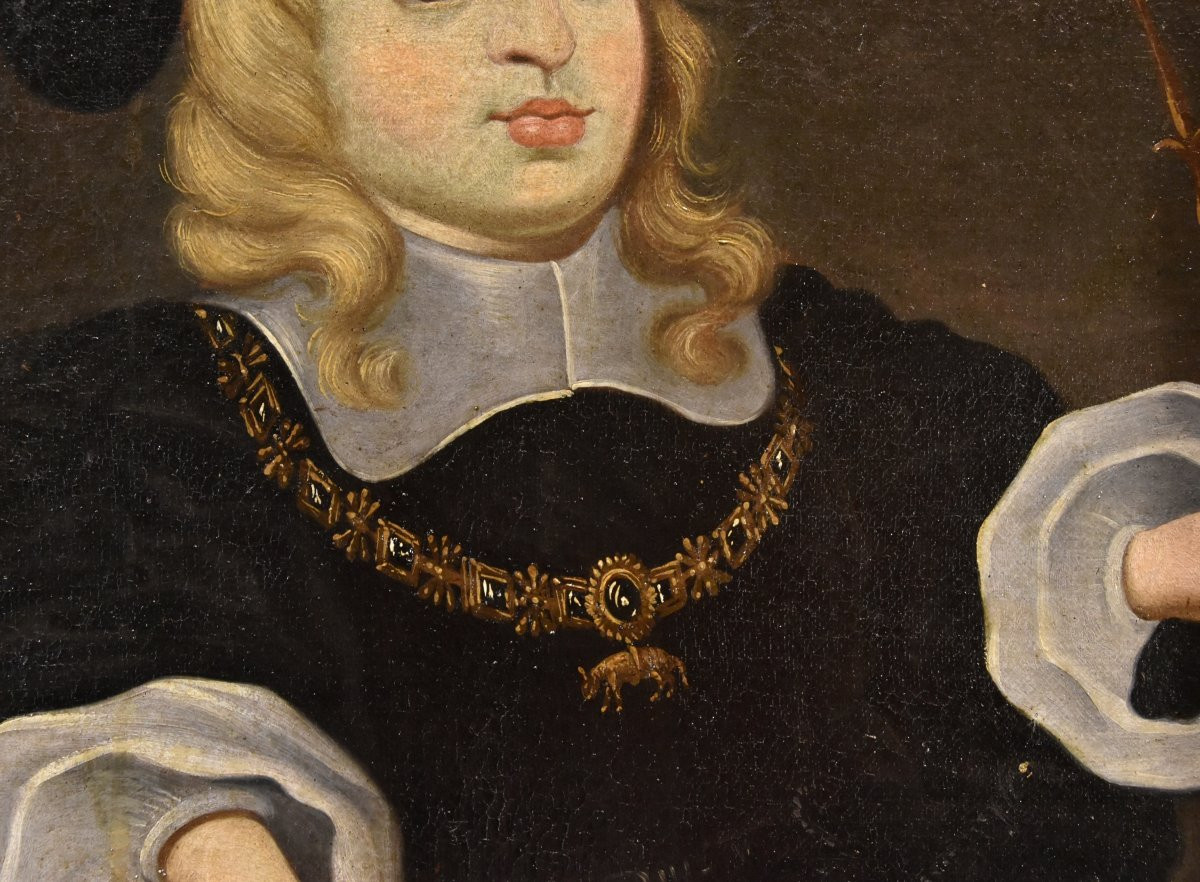 Carlo II, Re di Spagna, da bambino (1661 -1700) - Juan Bautista del Mazo (1611 -1677)-photo-5