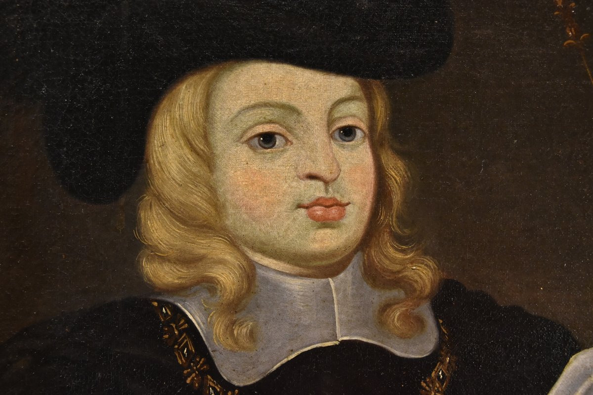 Carlo II, Re di Spagna, da bambino (1661 -1700) - Juan Bautista del Mazo (1611 -1677)-photo-6