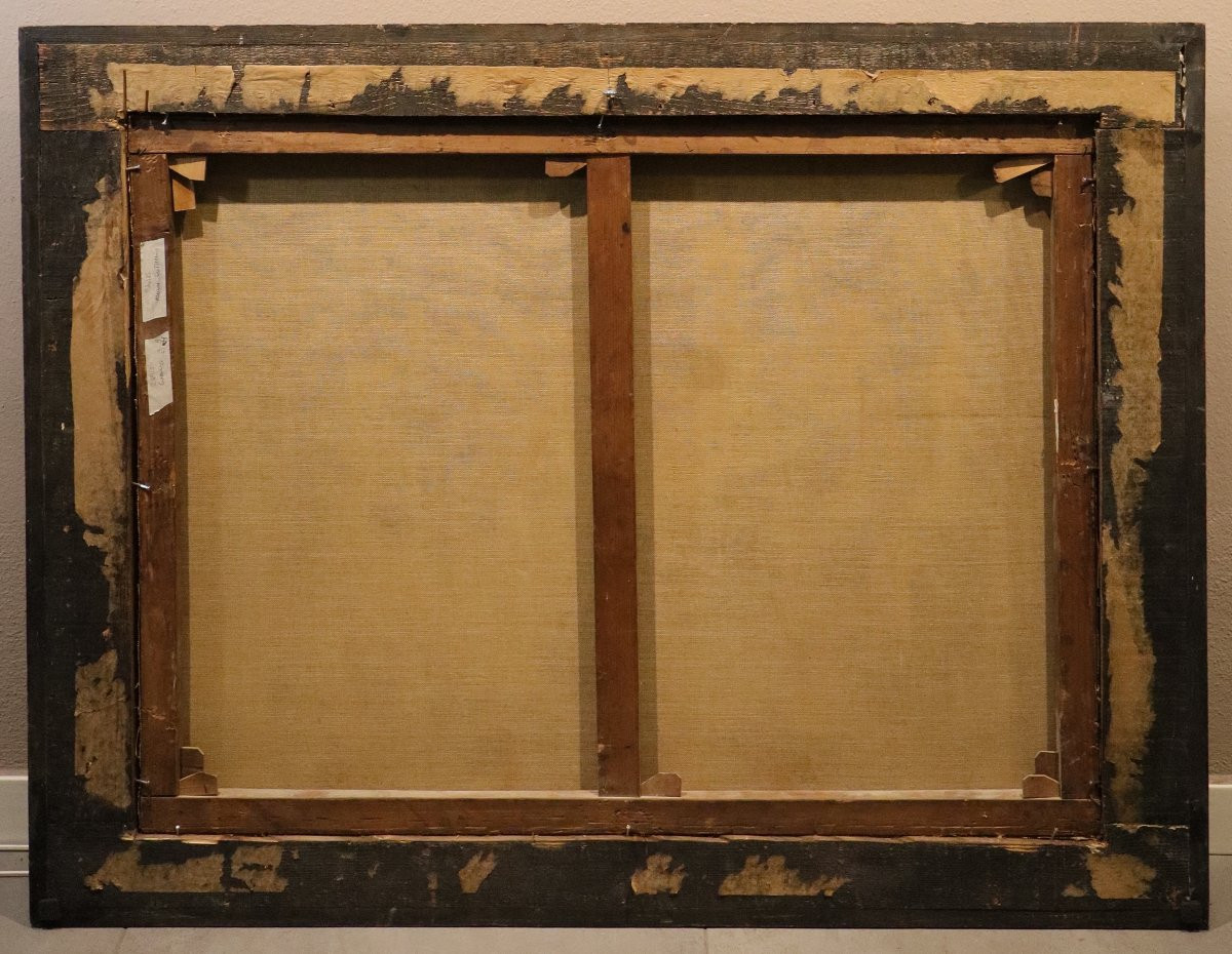 Compagnia di suonatori in una locanda, Caravaggesco attivo a Roma nel XVII secolo-photo-8