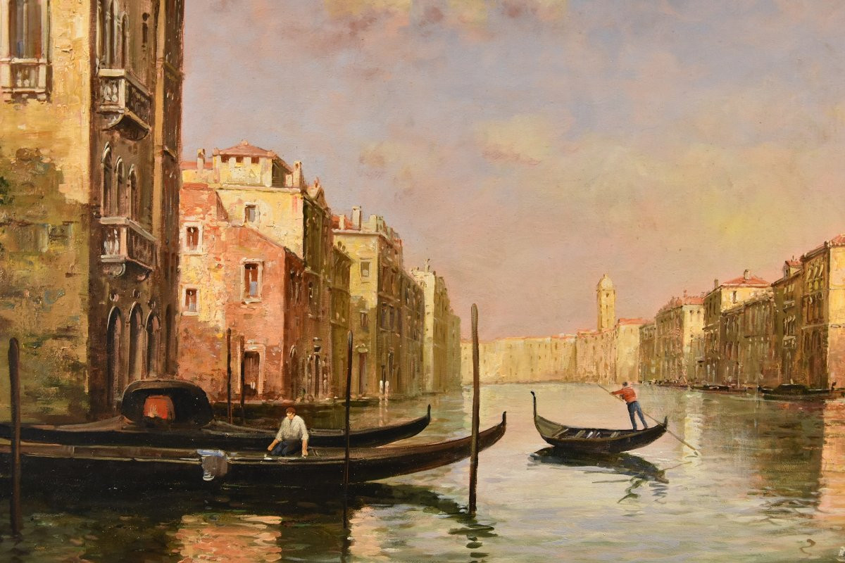 Veduta di Venezia con il Canal Grande, Antoine Bouvard (L’Isere 1875 - Parigi 1957)-photo-3