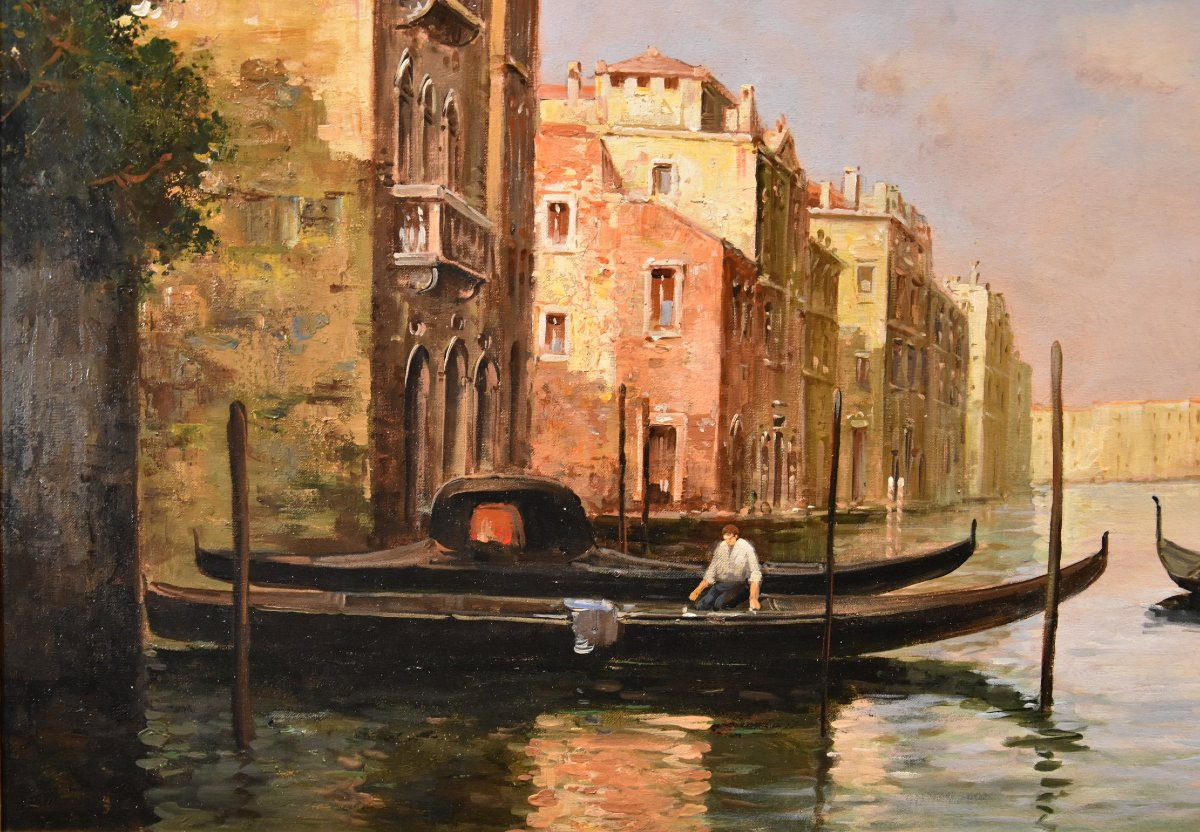 Veduta di Venezia con il Canal Grande, Antoine Bouvard (L’Isere 1875 - Parigi 1957)-photo-4