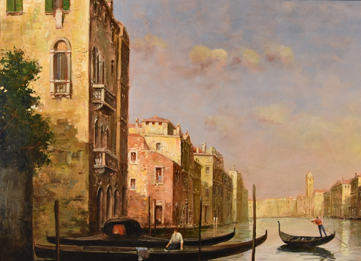 Veduta di Venezia con il Canal Grande, Antoine Bouvard (L’Isere 1875 - Parigi 1957)-photo-7