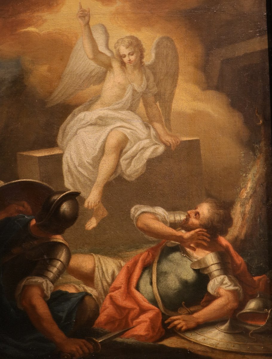 L’Angelo della Resurrezione appare ai soldati, Carlo Maratta (Camerano 1625 – Roma 1713)-photo-3