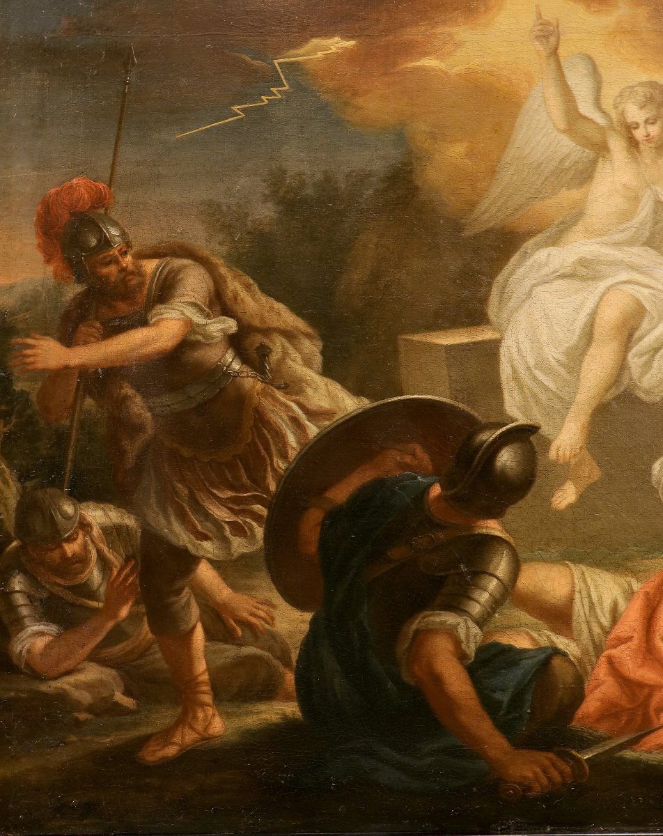 L’Angelo della Resurrezione appare ai soldati, Carlo Maratta (Camerano 1625 – Roma 1713)-photo-4
