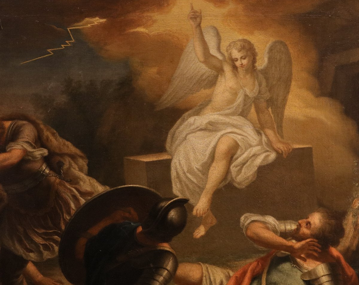 L’Angelo della Resurrezione appare ai soldati, Carlo Maratta (Camerano 1625 – Roma 1713)-photo-1