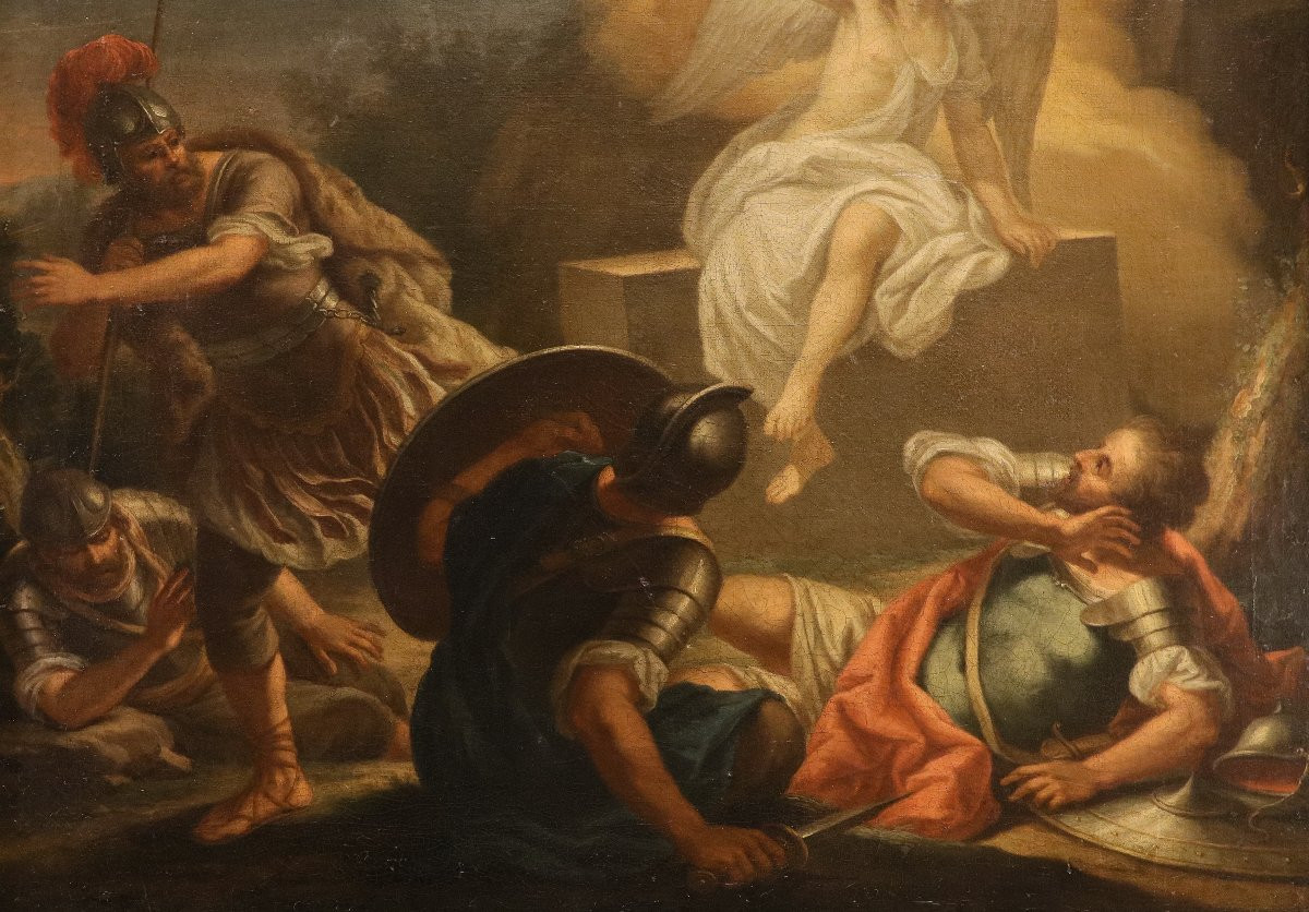 L’Angelo della Resurrezione appare ai soldati, Carlo Maratta (Camerano 1625 – Roma 1713)-photo-6
