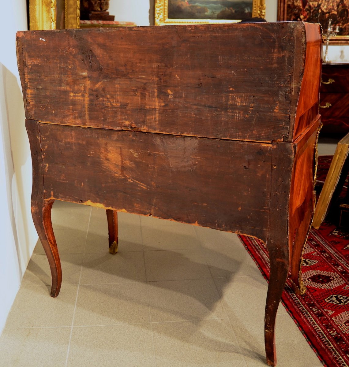 Ribalta-scrittoio a rullo Luigi XV, Parigi 1750 circa-photo-5