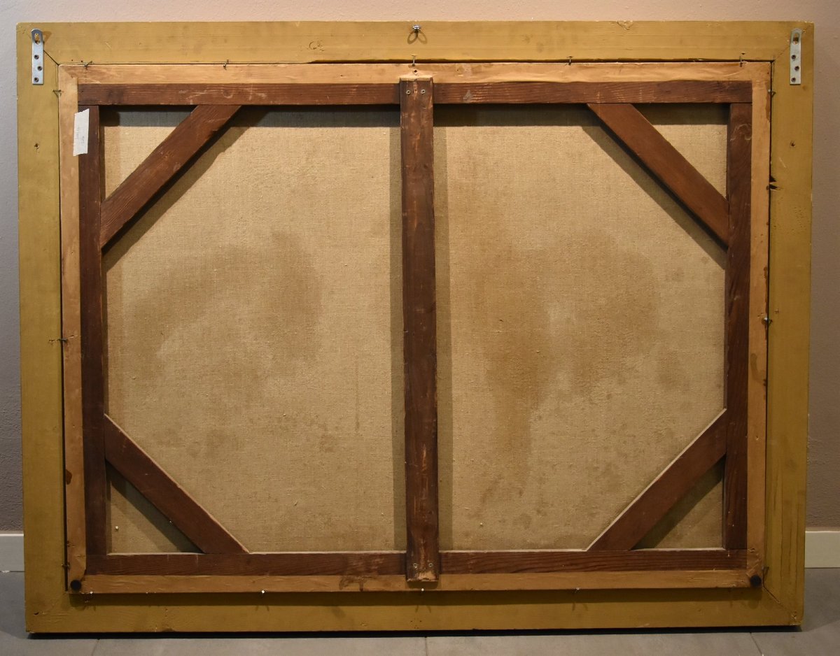 Leda e il cigno, Pittore francese della fine XVIII- inizi XIX secolo-photo-8