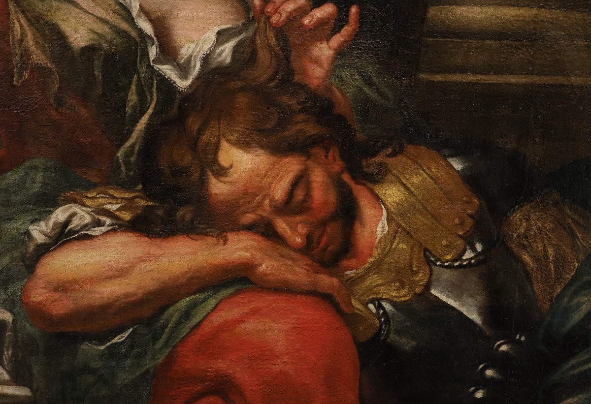 Sansone e Dalila, Antonio Molinari (Venezia, 1655 - 1704) Attribuibile-photo-3