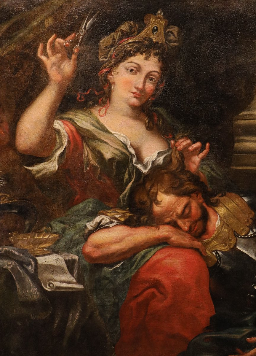 Sansone e Dalila, Antonio Molinari (Venezia, 1655 - 1704) Attribuibile-photo-4