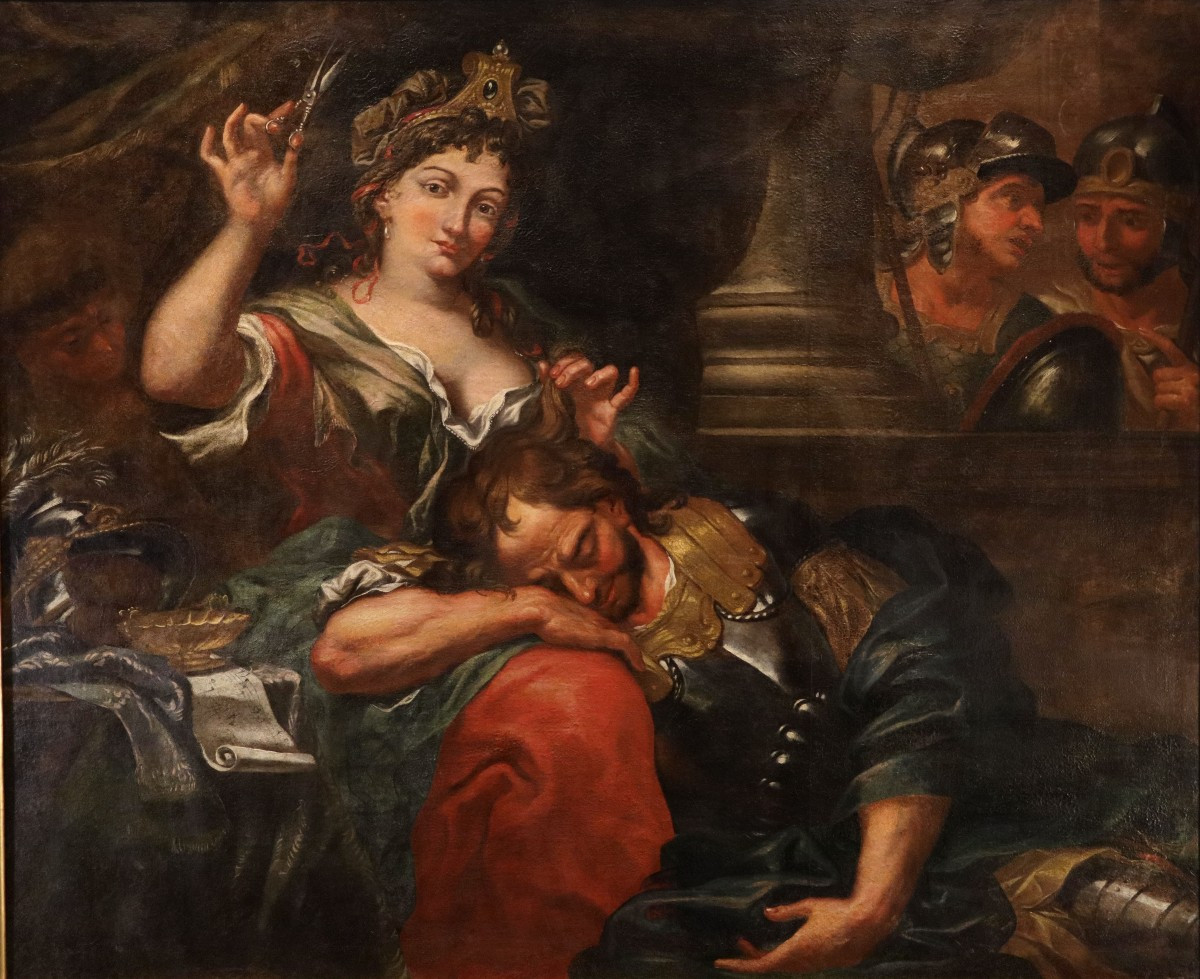 Sansone e Dalila, Antonio Molinari (Venezia, 1655 - 1704) Attribuibile