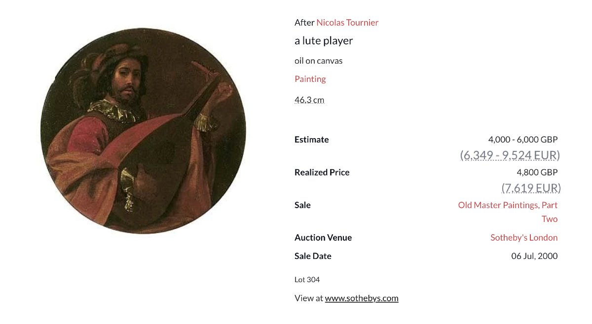 Il suonatore di liuto, Nicolas Tournier (Montbéliard, 1590 – Tolosa, 1638 circa)-photo-8