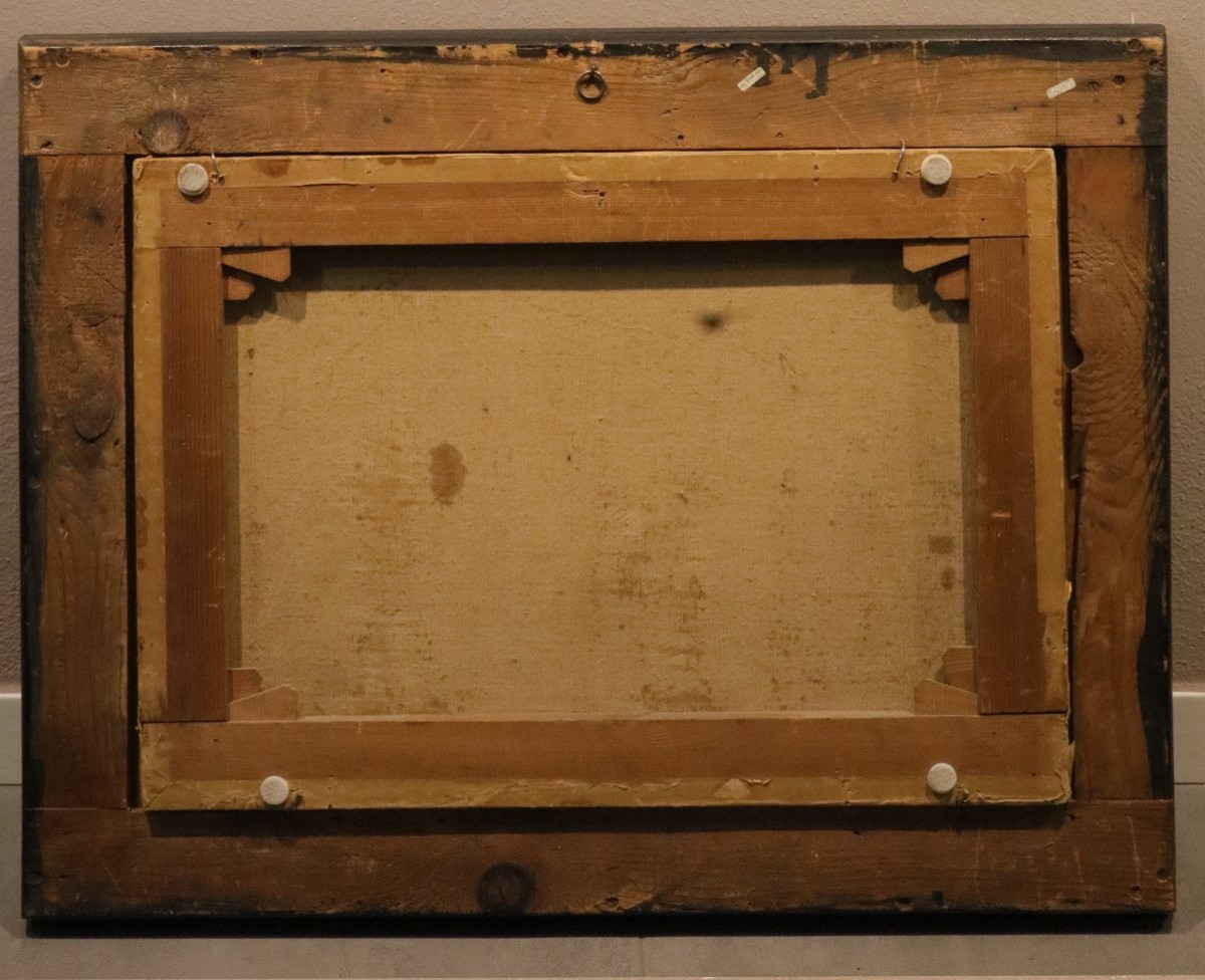 Mosè fa scaturire l'acqua dalle rocce, Scuola romana del XVII secolo (Bozzetto preparatorio)-photo-8