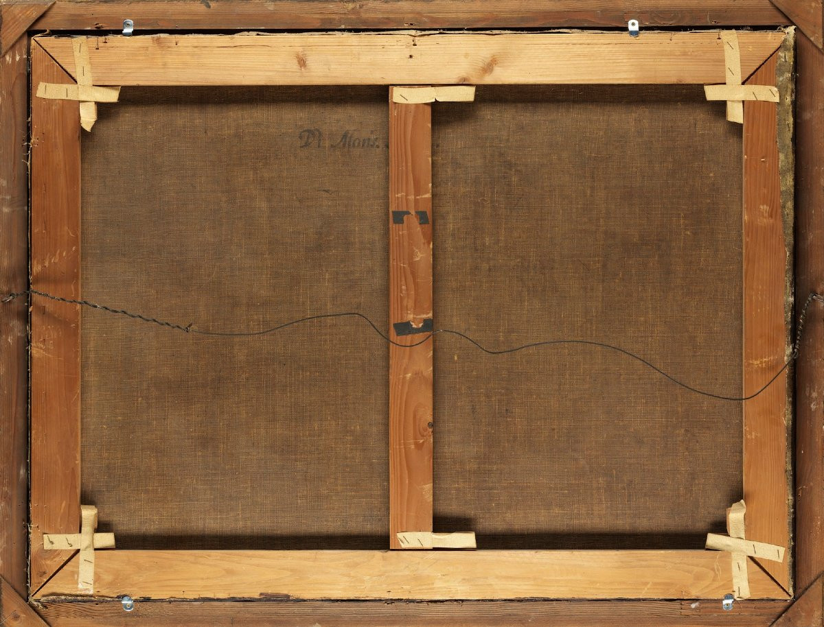 Pieter van Bloemen (Anversa 1674-1720) , Veduta di Roma presso il Palatino-photo-2