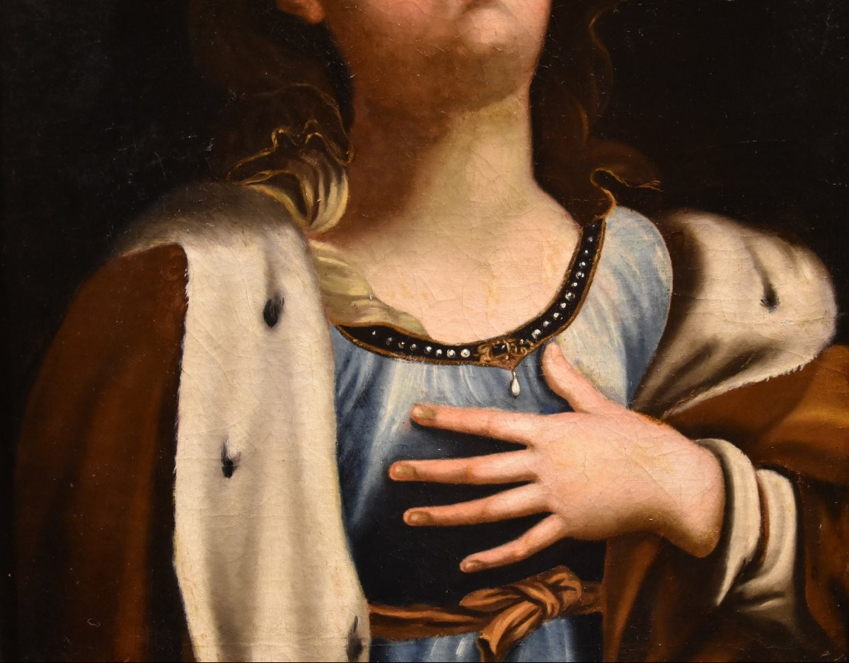 Santa Caterina d’Alessandria, Guido Reni (Bologna 1575 - 1642) Bottega di-photo-3