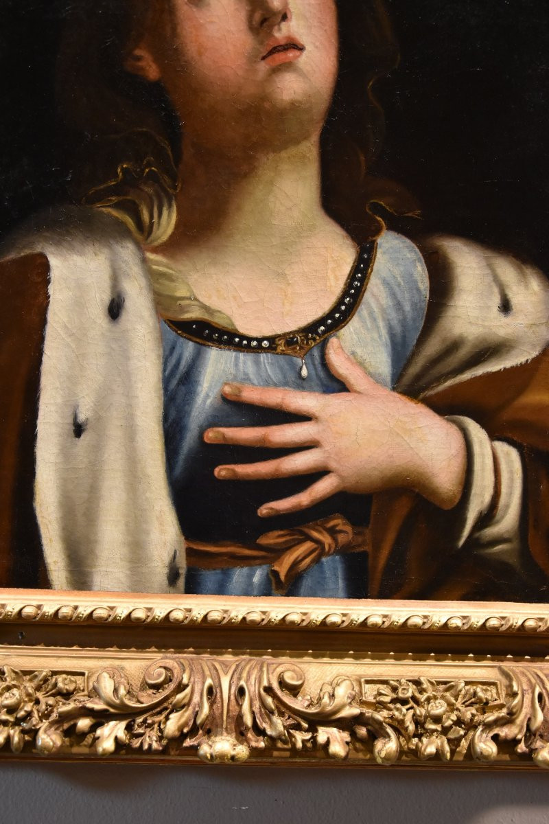 Santa Caterina d’Alessandria, Guido Reni (Bologna 1575 - 1642) Bottega di-photo-3