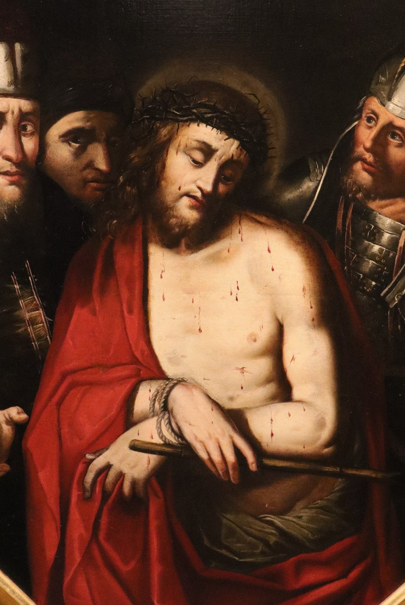 Ecce homo, Jacopo Ligozzi (Verona 1547 - Firenze 1627) Bottega di-photo-2