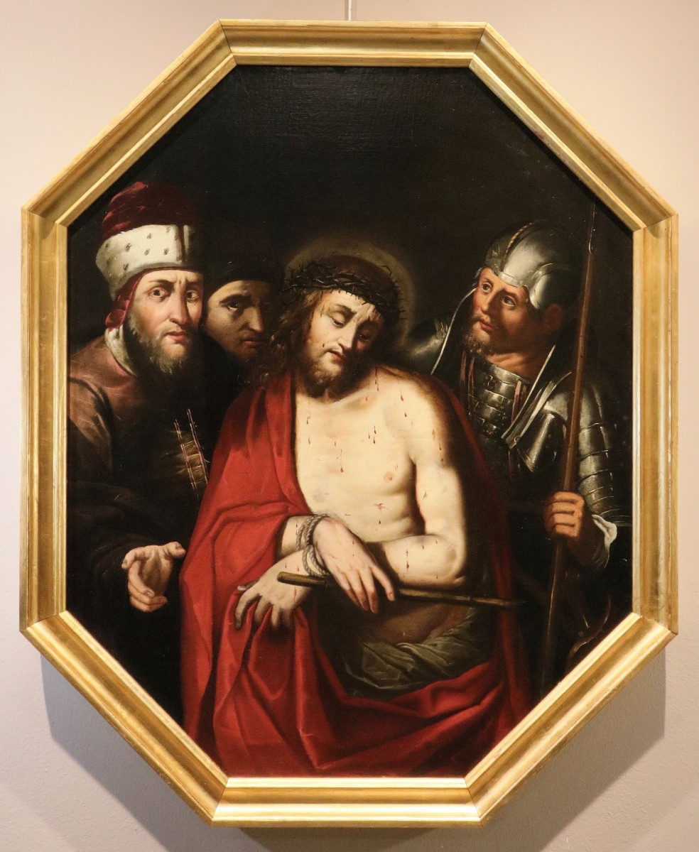 Ecce homo, Jacopo Ligozzi (Verona 1547 - Firenze 1627) Bottega di