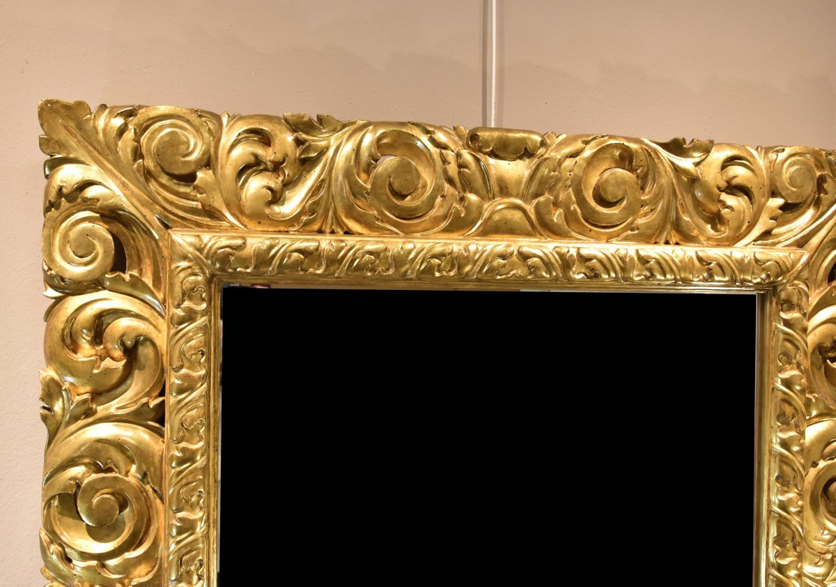 Grande specchiera fiorentina dei primi del Settecento-photo-2