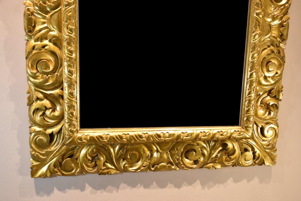 Grande specchiera fiorentina dei primi del Settecento-photo-4