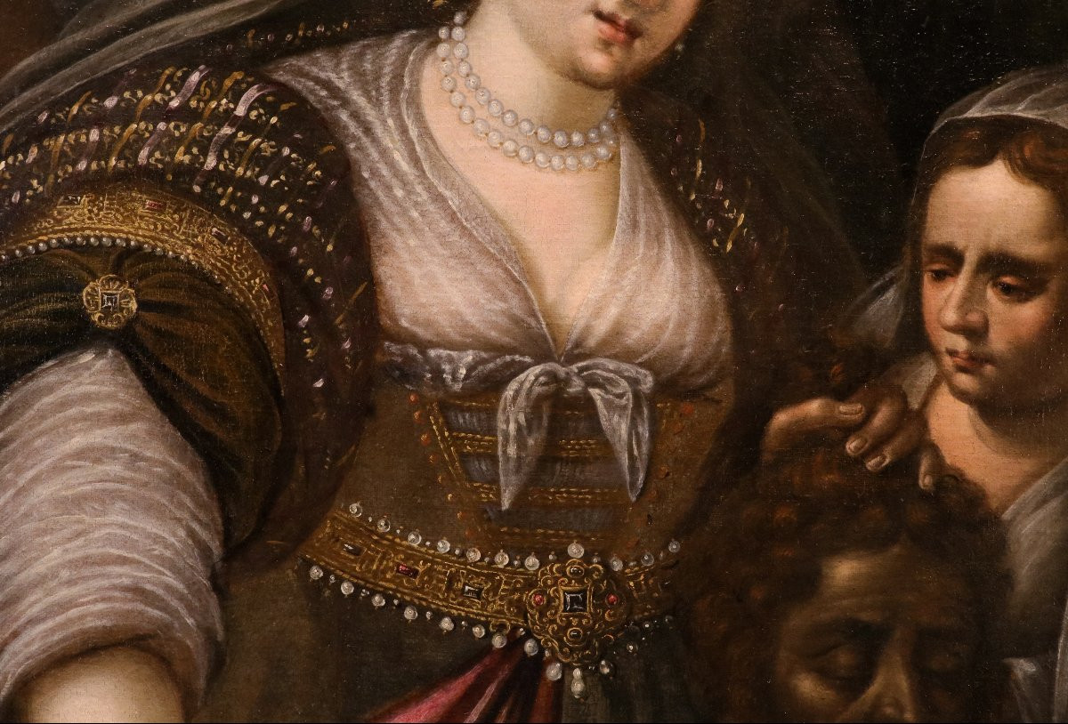 Giuditta vittoriosa, Galizia Fede (Milano 1578 ca. - 1630 ca.) Cerchia-photo-3