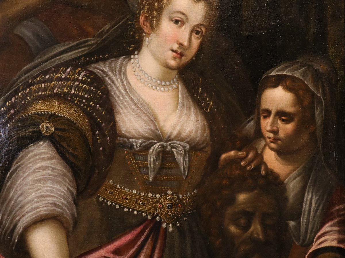 Giuditta vittoriosa, Galizia Fede (Milano 1578 ca. - 1630 ca.) Cerchia-photo-6