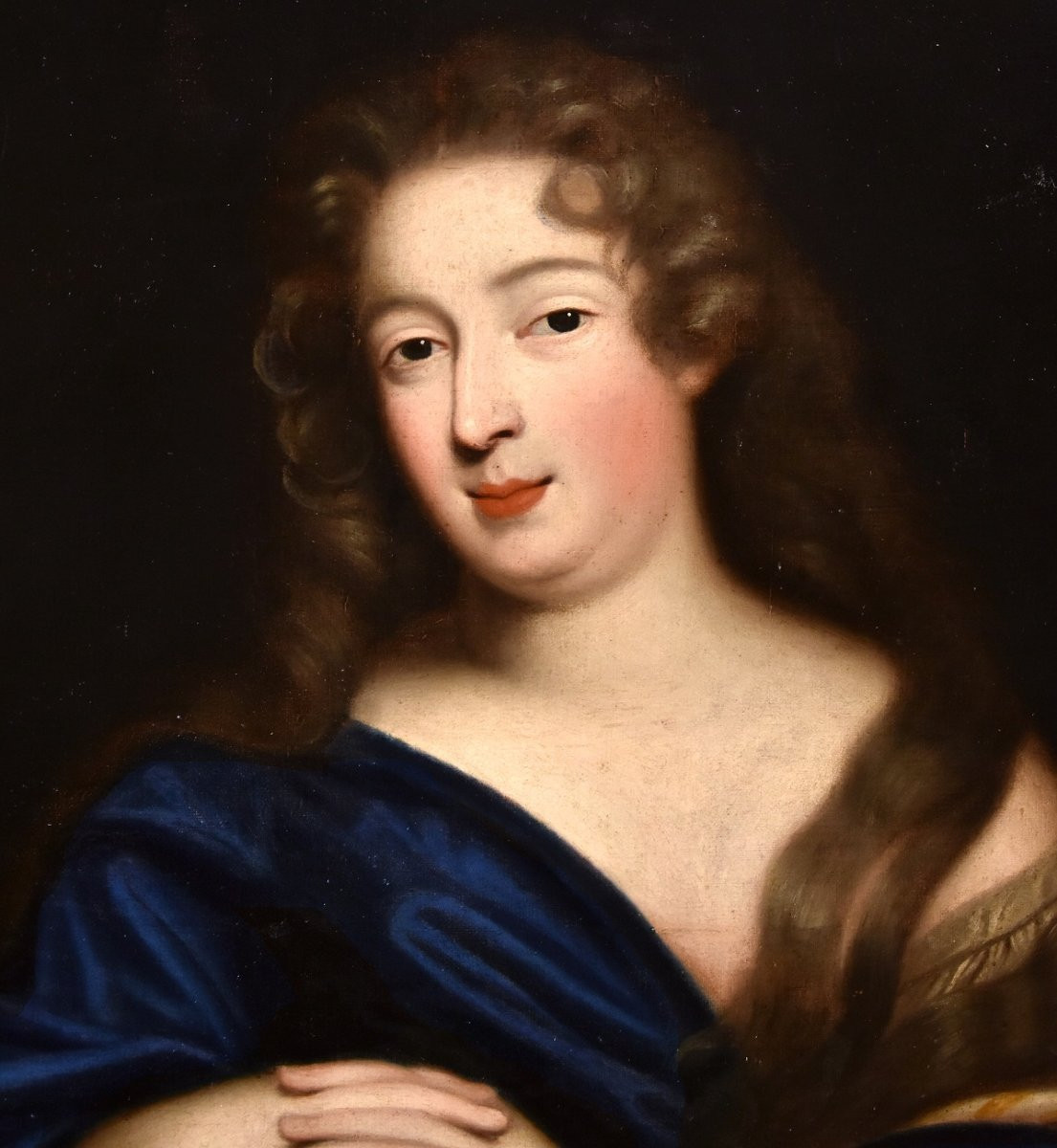 Pierre Mignard (Troyes 1612 – Parigi 1695), Ritratto di Louise Renée de Penancoët de Keroualle-photo-3