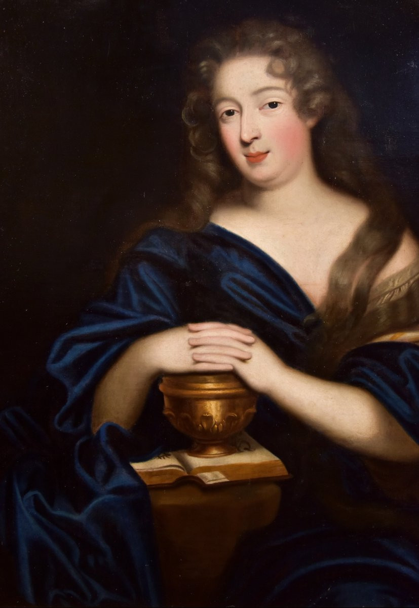 Pierre Mignard (Troyes 1612 – Parigi 1695), Ritratto di Louise Renée de Penancoët de Keroualle-photo-4