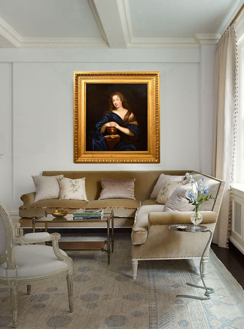 Pierre Mignard (Troyes 1612 – Parigi 1695), Ritratto di Louise Renée de Penancoët de Keroualle-photo-1