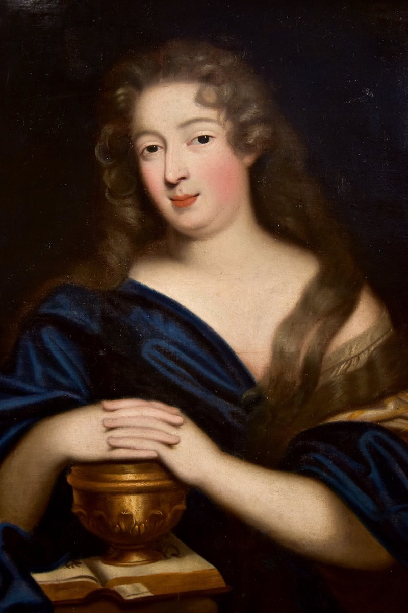 Pierre Mignard (Troyes 1612 – Parigi 1695), Ritratto di Louise Renée de Penancoët de Keroualle-photo-2