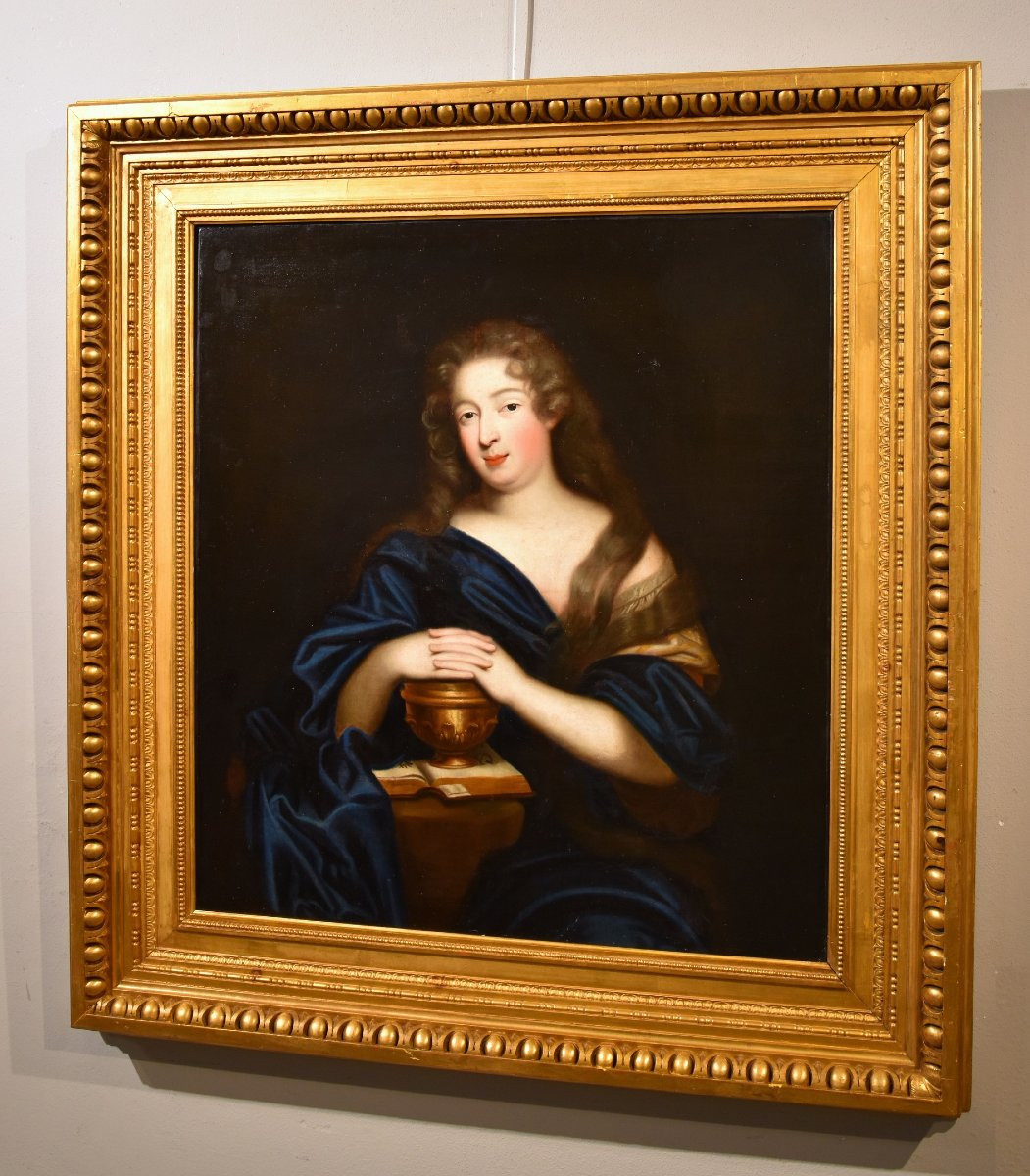 Pierre Mignard (Troyes 1612 – Parigi 1695), Ritratto di Louise Renée de Penancoët de Keroualle-photo-4
