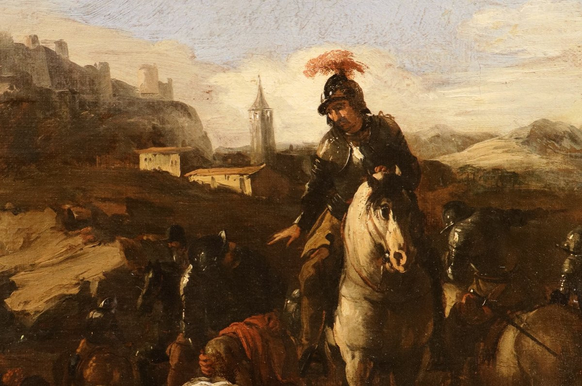 Scena di battaglia, Michelangelo Cerquozzi (Roma 1602 - 1660) cerchia-photo-5