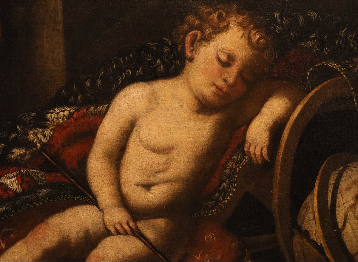 Vanitas, Cerchia di Antonio Tibaldi (Roma, 1635 c. - post 1675)-photo-5