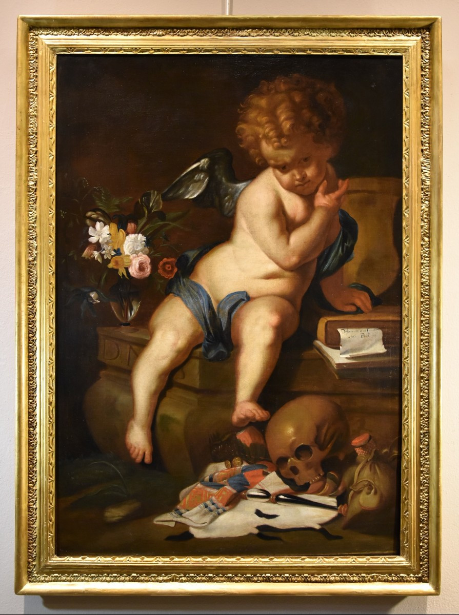 Vanitas (come Allegoria della Vanità), Erasmus Quellinus II (Anversa 1607 - 1672)