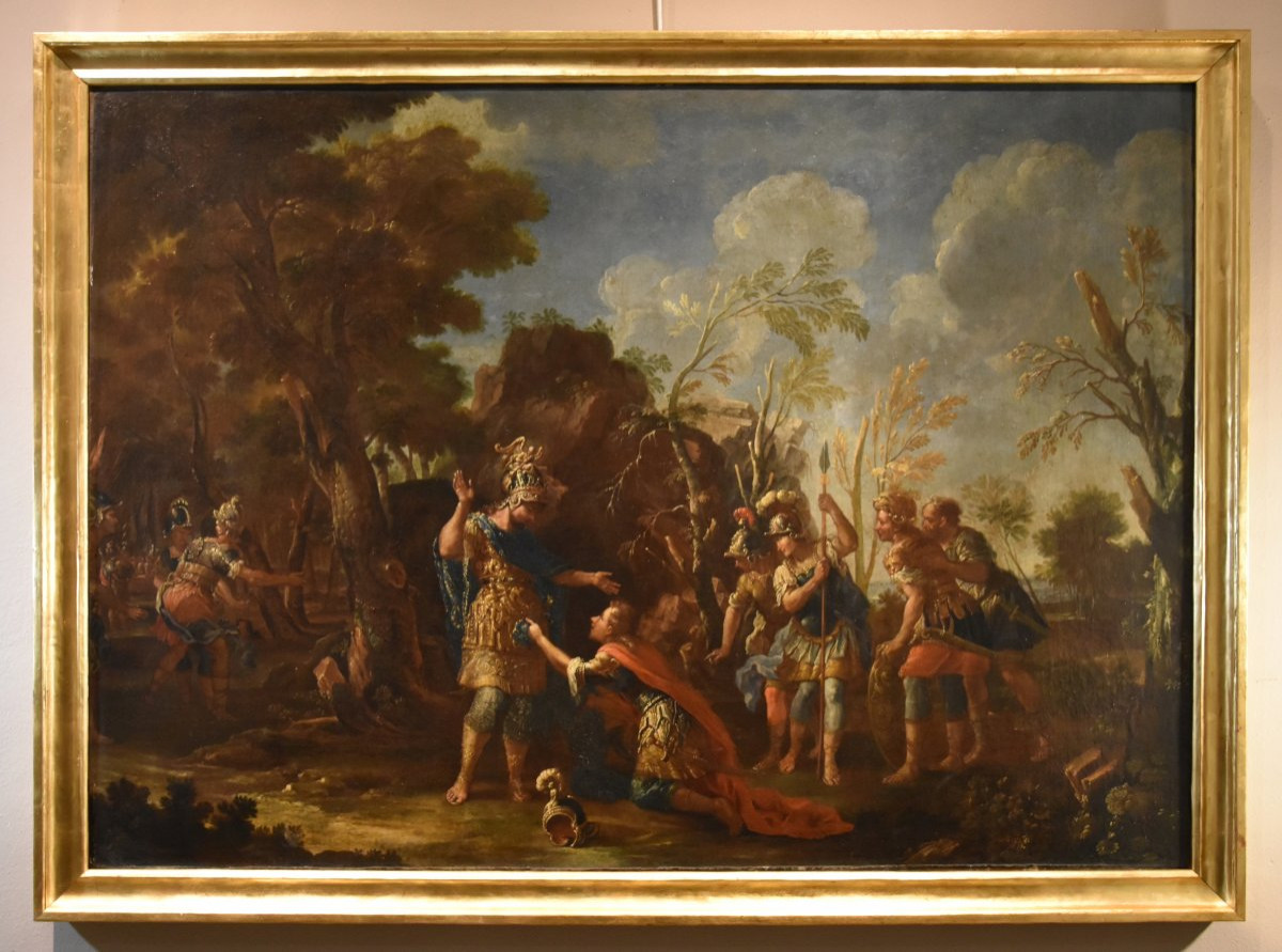 Alessandro Magno concede clemenza ai Persiani, Francesco Fontebasso (Venezia 1709 - 1769)-photo-2