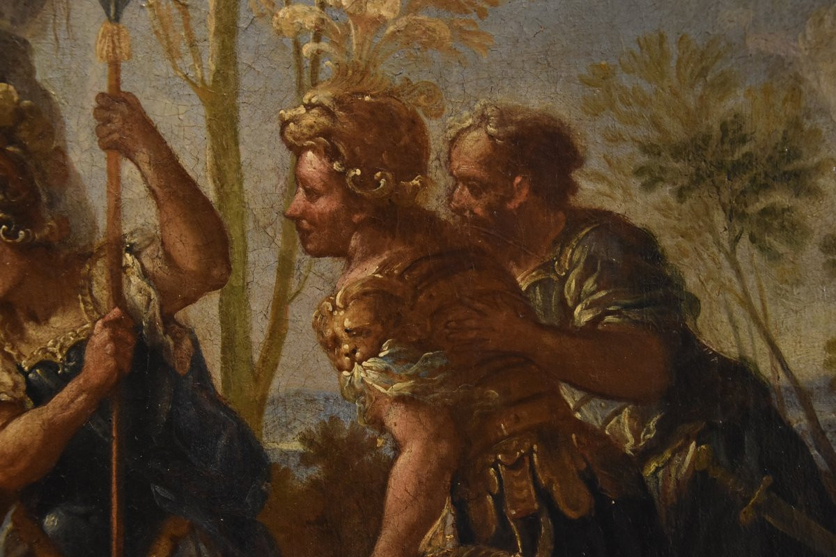 Alessandro Magno concede clemenza ai Persiani, Francesco Fontebasso (Venezia 1709 - 1769)-photo-5