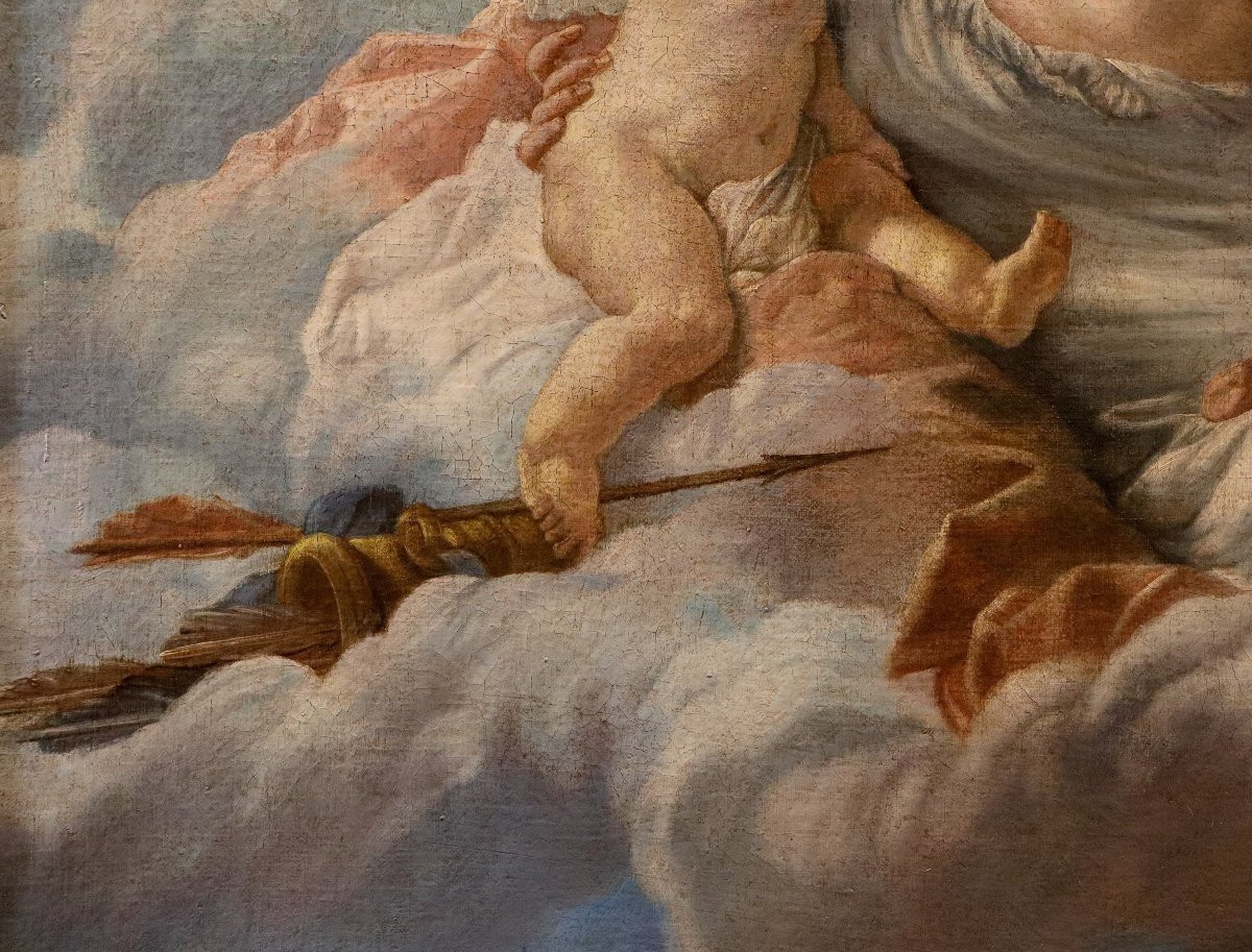 Venere e Amore, Noël Hallé (Parigi, 1711 - 1781)-photo-6