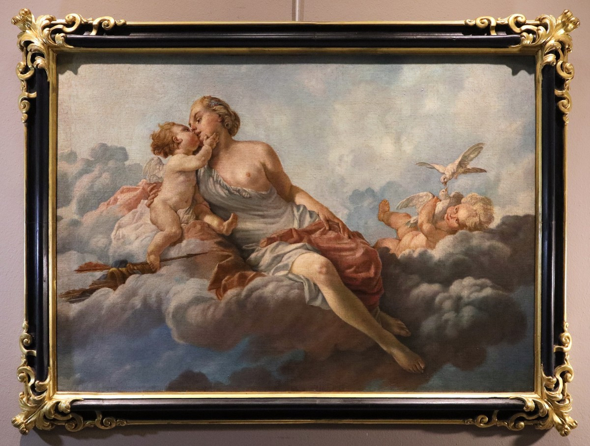 Venere e Amore, Noël Hallé (Parigi, 1711 - 1781)