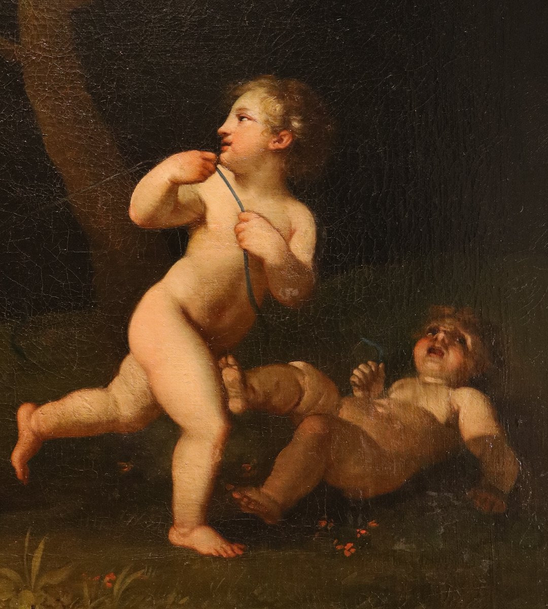 Gioco di amorini con il carro di Venere, Francesco Albani (Bologna 1578 - 1660) bottega-photo-1