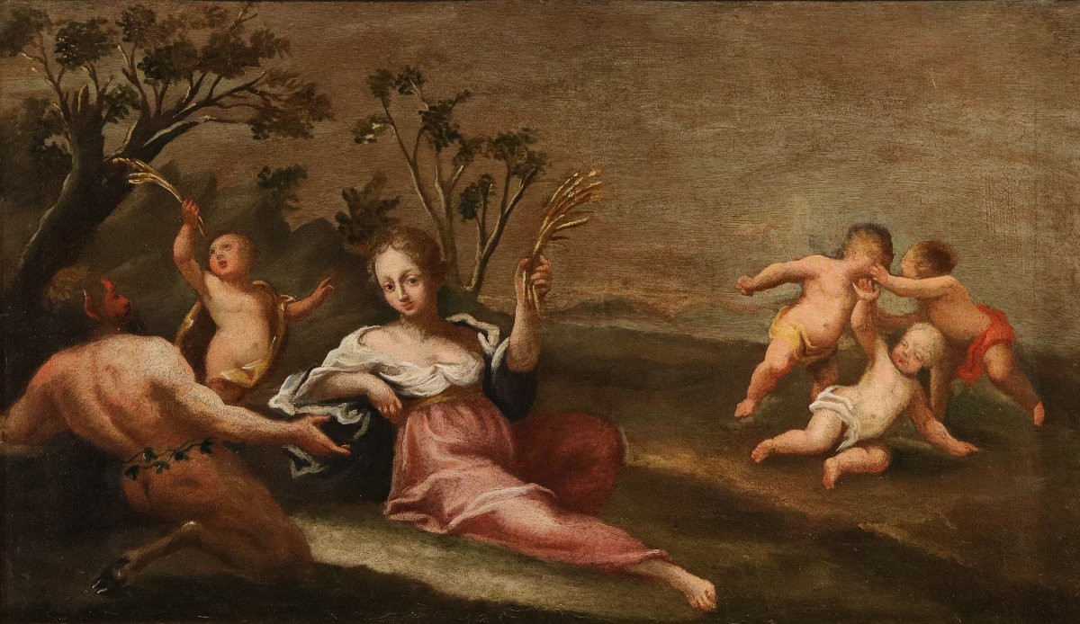 Cerere come allegoria dell'Estate, Scuola francese del XVII secolo-photo-2