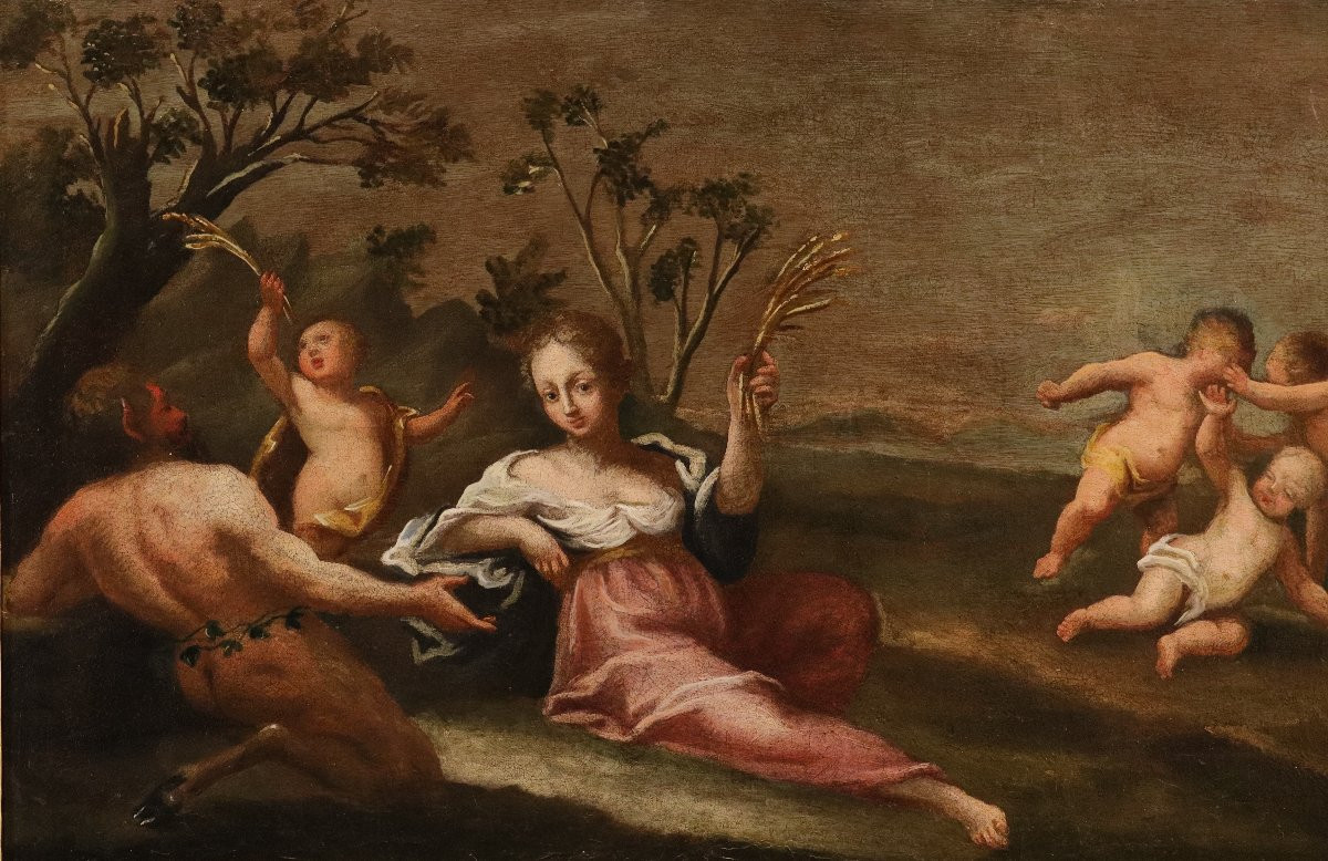 Cerere come allegoria dell'Estate, Scuola francese del XVII secolo-photo-1
