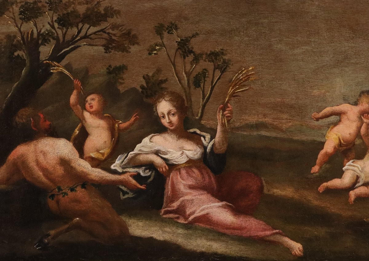 Cerere come allegoria dell'Estate, Scuola francese del XVII secolo-photo-6