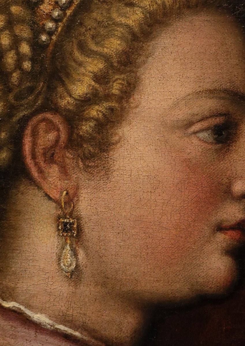 Salomé con la testa del Battista, Tiziano Vecellio (1490 - 1576) Seguace/Bottega-photo-2