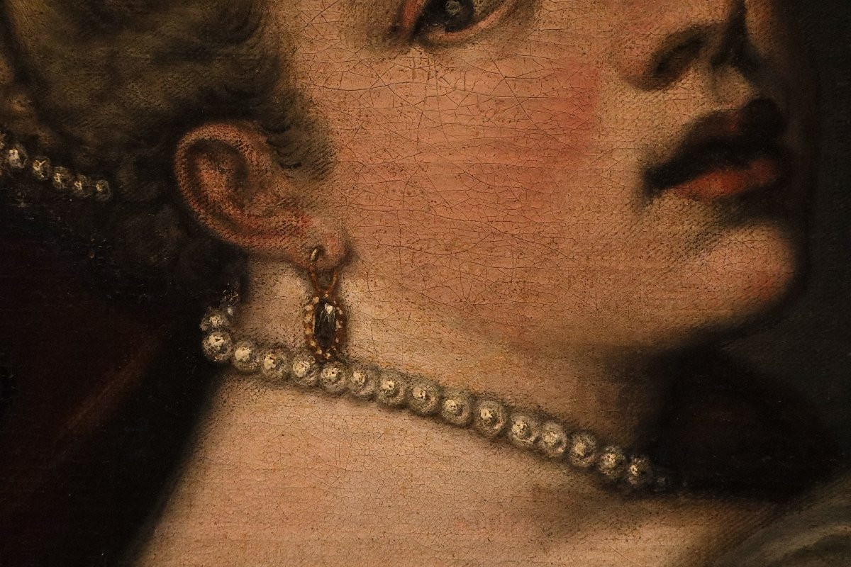Salomé con la testa del Battista, Tiziano Vecellio (1490 - 1576) Seguace/Bottega-photo-3