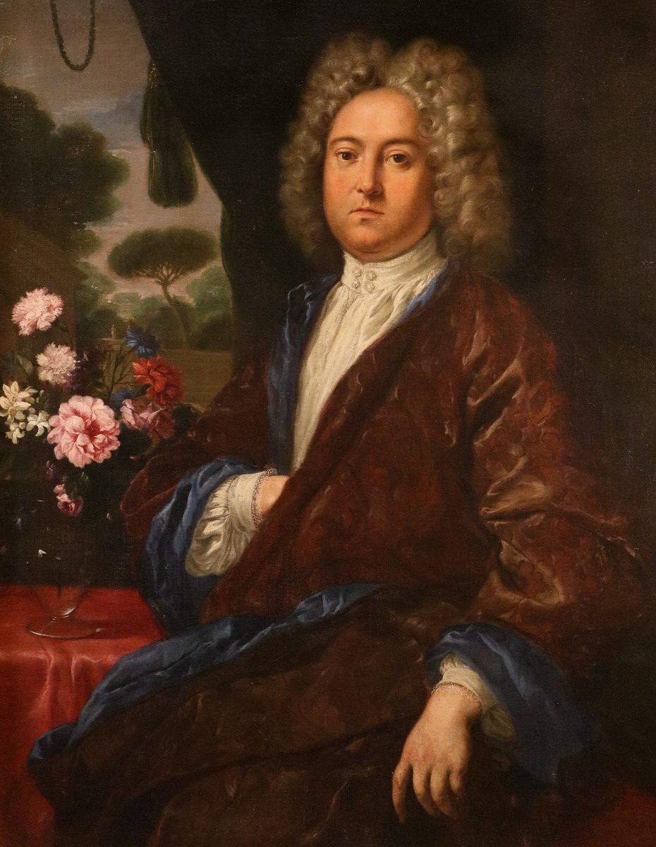 Ritratto di gentiluomo, Anton Raphael Mengs (Aussig, 1728 - Roma, 1779) Bottega-photo-6
