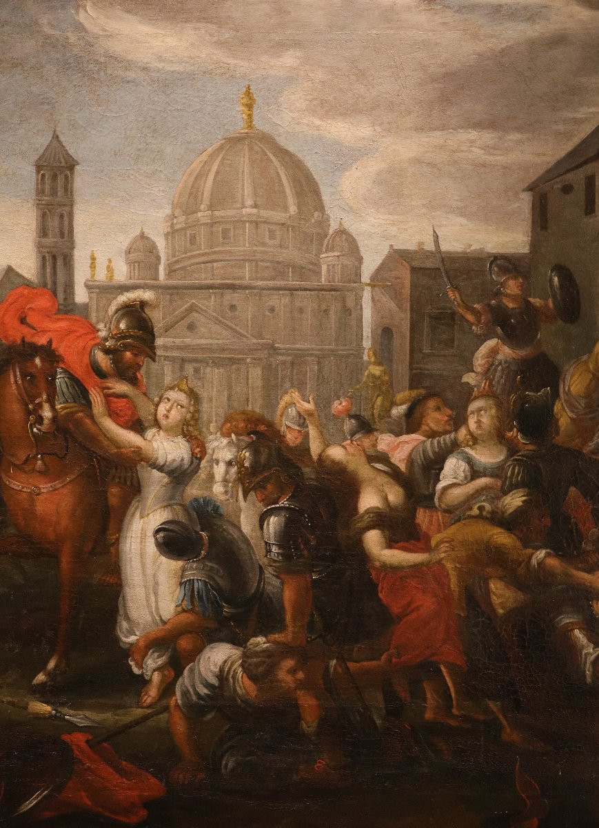 Il Ratto delle Sabine, Vincent Malò (Cambrai, 1595/1600 circa - Roma, 1649)-photo-1