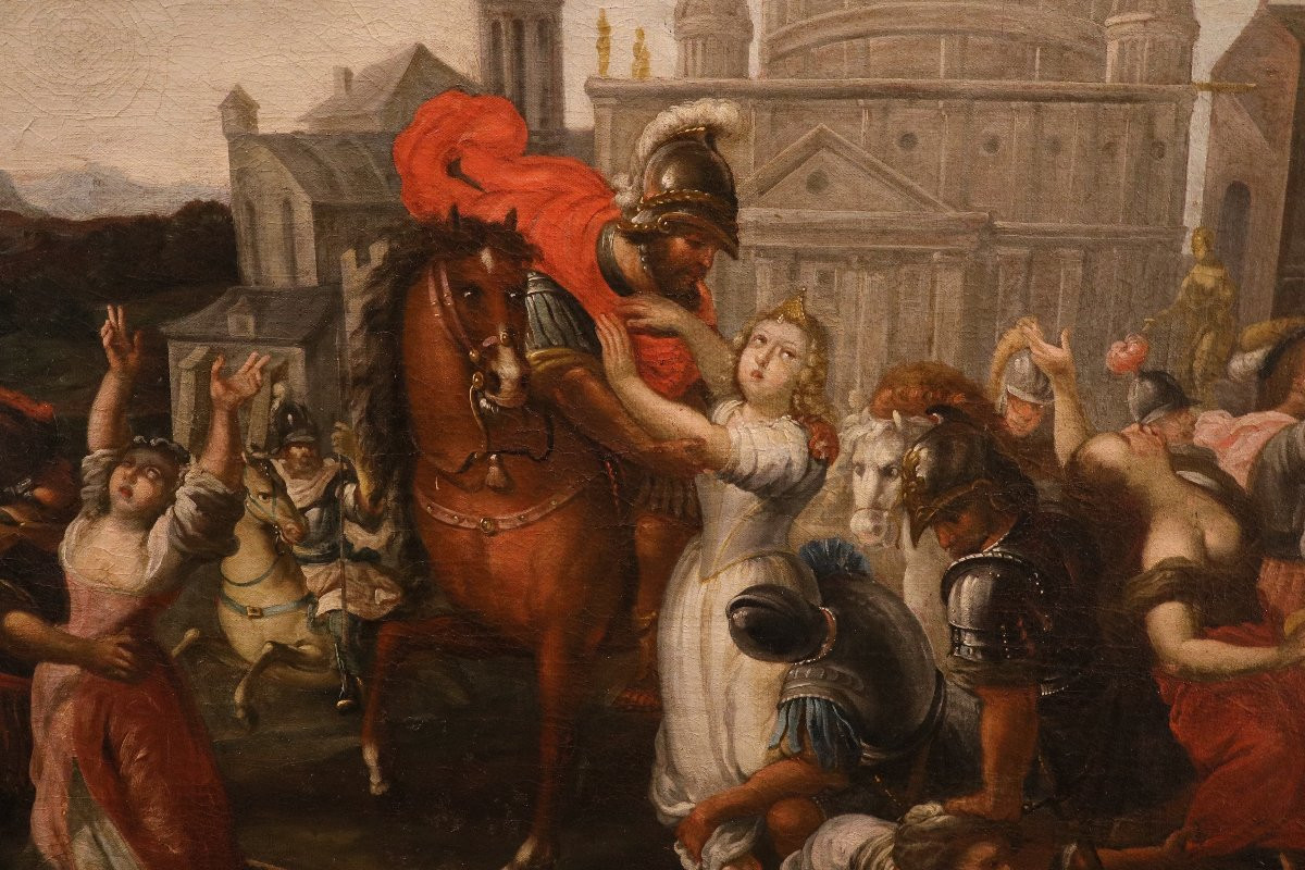 Il Ratto delle Sabine, Vincent Malò (Cambrai, 1595/1600 circa - Roma, 1649)-photo-2