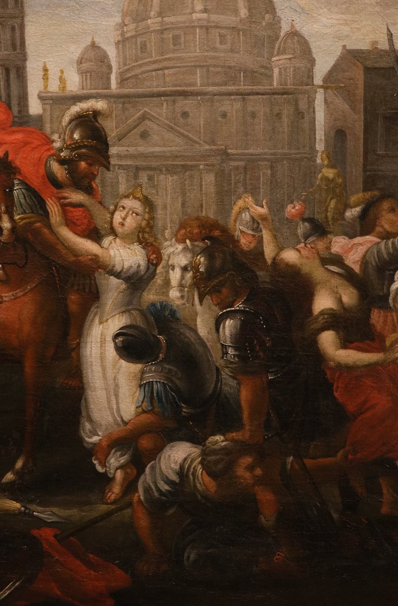 Il Ratto delle Sabine, Vincent Malò (Cambrai, 1595/1600 circa - Roma, 1649)-photo-3