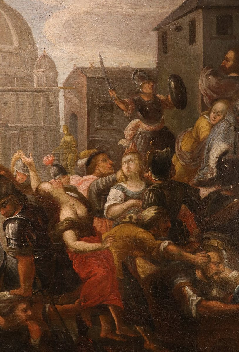 Il Ratto delle Sabine, Vincent Malò (Cambrai, 1595/1600 circa - Roma, 1649)-photo-4