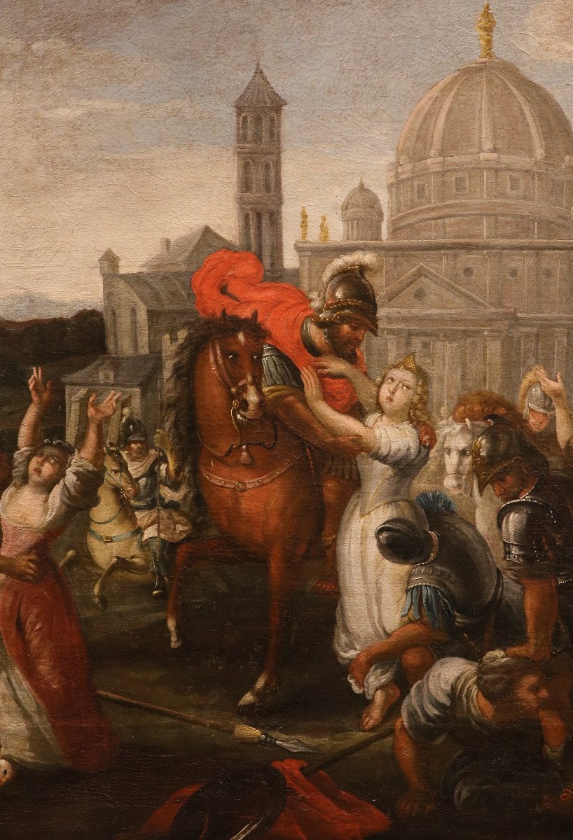 Il Ratto delle Sabine, Vincent Malò (Cambrai, 1595/1600 circa - Roma, 1649)-photo-5